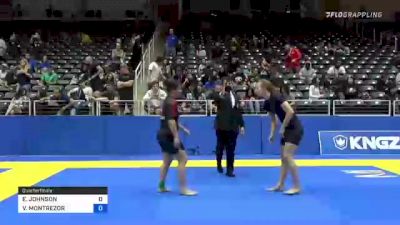 ERIN JOHNSON vs VICTÓRIA MONTREZOR 2021 World IBJJF Jiu-Jitsu No-Gi Championship