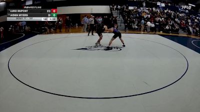197 lbs Champ. Round 1 - Luke Dupont, Nyu vs Aiden Myers, Delaware Valley