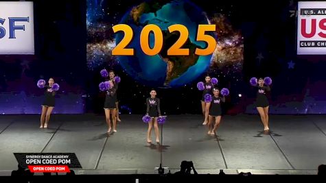 Synergy Dance Academy - Open Coed Pom [2025 Open Coed Pom Semis] 2025 The Dance Worlds
