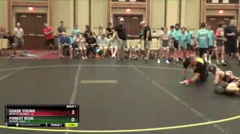 72 lbs Quarterfinals (8 Team) - Forest Rose, Revival Aqua vs Chase Young, Bitetto Trained