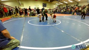 43-46 lbs Quarterfinal - Amelia Mairel, Perry Wrestling Academy vs Bentley Burchett, Raw Wrestling Club
