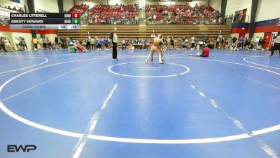 98 lbs Consolation - Charles Litterell, Sand Springs JH (SS) vs Dekoty Howard, Berryhill High School