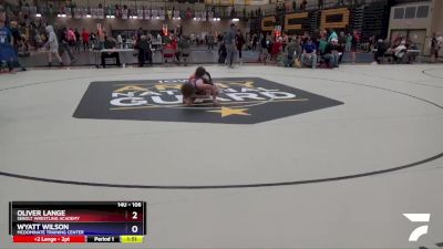 106 lbs Semifinal - Oliver Lange, Sebolt Wrestling Academy vs Wyatt Wilson, McDominate Training Center