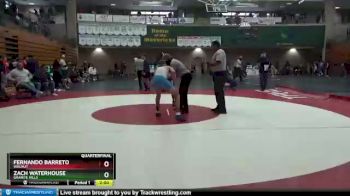 145 lbs Quarterfinal - Fernando Barreto, Walnut vs ZACH WATERHOUSE, Granite Hills