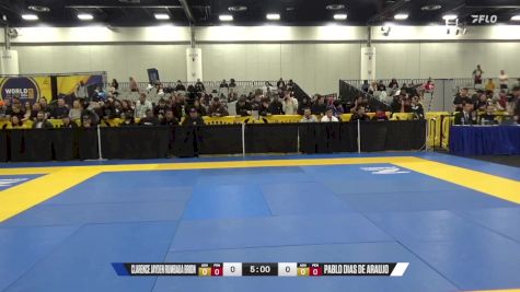 Pablo Dias De Araujo vs Clarence Jayden Rumbaua Brion 2024 World IBJJF Jiu-Jitsu No-Gi Championship