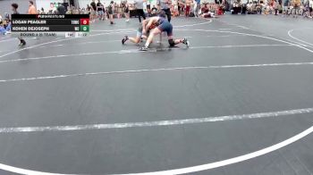 140 lbs Round 4 (6 Team) - Kohen Dejoseph, Wrecking Crew vs Logan Peagler, TDWC