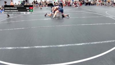 140 lbs Round 4 (6 Team) - Kohen Dejoseph, Wrecking Crew vs Logan Peagler, TDWC