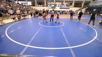 132 lbs Quarterfinal - Isabella Easterling, Bentonville Wrestling Club vs Dane Durant, Team Tulsa Wrestling Club