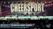 Victory! All Stars - Quartz [2022 L1 Junior - Novice - Restrictions - D2 Day 1] 2022 CHEERSPORT Greensboro State Classic