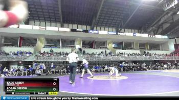 150 lbs Round 1 (4 Team) - Logan Sibson, Blair vs Kade Abbey, Kearney