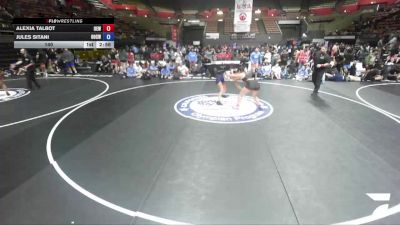 145 lbs Alexia Talbot, IEWA - Inland Empire Wrestling Association vs Jules Sitani, OCWA - Orange County Wrestling Association