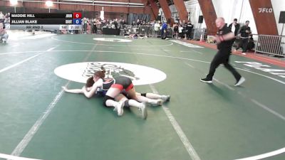 122A lbs Rr Rnd 2 - Maddie Hill, Journeymen vs Jillian Blake, Southside