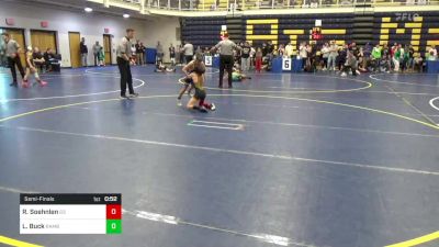 74 lbs Semifinal - Rocco Soehnlen, G3 vs Logan Buck, Rambler WC