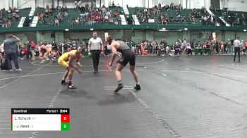 174 lbs Semifinal - Jr Reed, Cleveland State vs Lance Schyck, Central Michigan