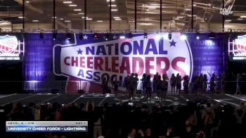 University Cheer Force - Lightning [2026 L4 - U16 Day 1] 2026 NCA Roseville Showdown
