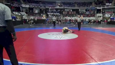 6A 132 lbs Quarterfinal - Justin Harbin, Brookwood Jr-Sr vs Zeke Smith, Mortimer Jordan HS