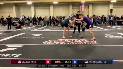 Brandon Knight vs Patrick Schaffer 2025 ADCC Charlotte Open