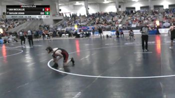 A 126 lbs Champ. Round 1 - Taylor Zoss, Sullivan East High School vs Ian McCallie, Signal Mountain High School