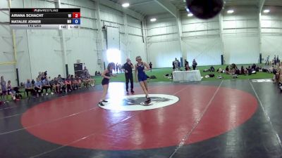 140 lbs Ariana Schacht, Wisconsin vs Natalee Joiner, Missouri