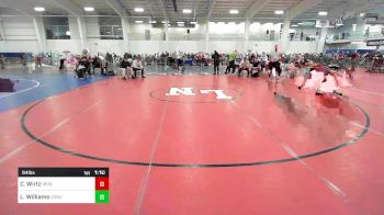 94 lbs Round Of 32 - Colton Wirtz, Iron Faith WC vs Lane Williams, Conval