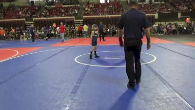 58 lbs Cons. Round 2 - Rowdee Goolsbey, Powell Wrestling Club vs Nolan Lyng, Heights Wrestling Club