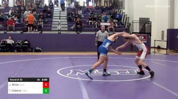 132 lbs Prelims - Jackson Miller, Fauquier vs Troy Cialona, Leonardtown