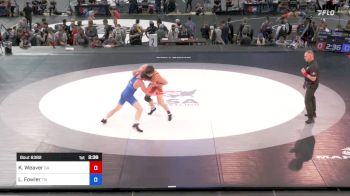 160 lbs Cons 32 #2 - Konlin Weaver, Georgia vs Logan Fowler, Tennessee