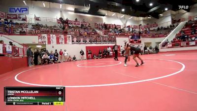 117 lbs Cons. Round 3 - London Mitchell, DEER CREEK (ED) vs Tristan McCllelan, UNION