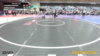 52 lbs Semifinal - Alejandro Martinez, Ridge Wresting Club vs Jarren Chacon, Juggernaut Wrestling Club