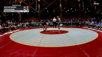 126 lbs Round 1 (16 Team) - Clayton Womble, Pike County vs Adam Mozingo, Ringgold