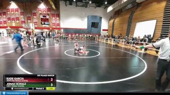 115 A & B 1st Place Match - Noah Irvine, Lander Middle School vs Dennis Thornock, Riverton Middle School