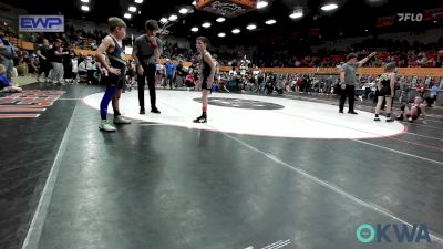 76 lbs Quarterfinal - Hunter Howell, Norman Grappling Club vs Easton Pollard, Piedmont