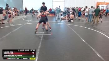 95/105 3rd Place Match - Andrew McAllister, Cobra Wrestling Club vs Jayce Cox, Hard Rock Rams