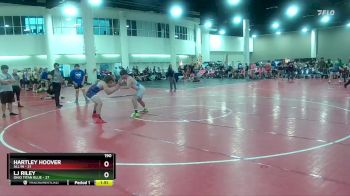 190 lbs Round 1 (16 Team) - Lj Riley, Ohio Titan Blue vs Hartley Hoover, All In
