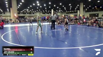 80 lbs Round 7 (8 Team) - OJ Hall, North Desoto Wrestling Academy vs Jett Wilson, Williamson County WC