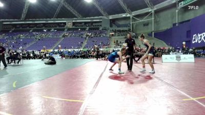 138 lbs Round 1 (16 Team) - Kaytlin Mcanelly, Dickinson State vs Kailey Rees, University Of Providence