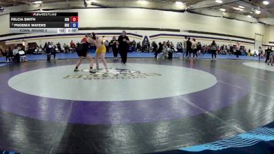 160 lbs Cons. Round 2 - Phoenix Waters, Siena Heights University vs Felcia Smith, East Stroudsburg University