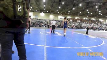 130 lbs Quarterfinal - Jayden Gonzalez, Shafter Youth Wrestling vs Cole Sackett, Team Hammer Academy