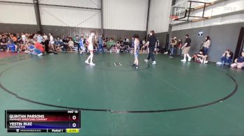 106 lbs Quarterfinal - Quintan Parsons, Punisher Wrestling Company vs Yestin Ruiz, Washington