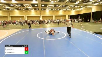 80 lbs Semifinal - Sophia Lazaro, California Grapplers vs Daphney Gomez, Arizona Girls Wrestling