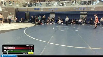 182 lbs Round 3 - Jace Cabana, Owyhee High School vs Jacob King, Lil Mavs