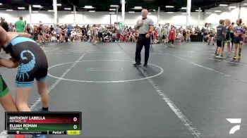 76 lbs Round 4 (8 Team) - Elijah Roman, Scorpions vs Anthony Labella, Mat Rats
