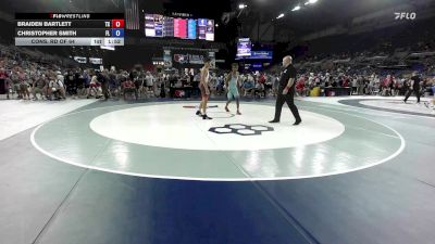 126 lbs Cons. Rd Of 64 - Braiden Bartlett, TX vs Christopher Smith, FL