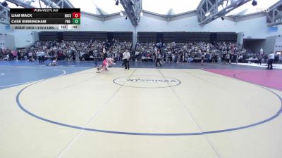 115-J lbs Consi Of 8 #1 - Liam Mack, Bacon Barbell Club vs Case Birmingham, Pro-ex Wrestling Club