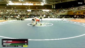 132 lbs Cons. Round 1 - Brett Hobbs, Grace vs Behr Scott, Mountain View