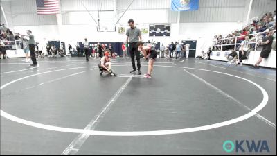 67-70 lbs Quarterfinal - Easton Weaver, Elgin Wrestling vs Solomon Twilley, Aztec Grappling Academy