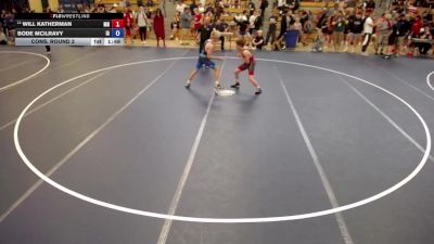 113 lbs Cons. Round 2 - Will Katherman, MN vs Bode McIlravy, IA