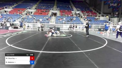 170 lbs Cons 16 #2 - Mason Gourley, Pennsylvania vs Bodie Adams, Oklahoma