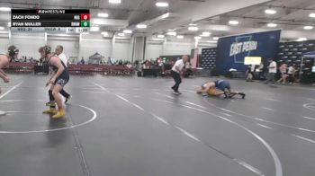 144 lbs Round 4 (10 Team) - Ryan Muller, Savage WA White vs Zach Fondo, New England Gold