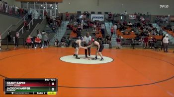 146 lbs Round 6 - Grant Raper, Muscle Shoals vs Jackson Harper, Florence